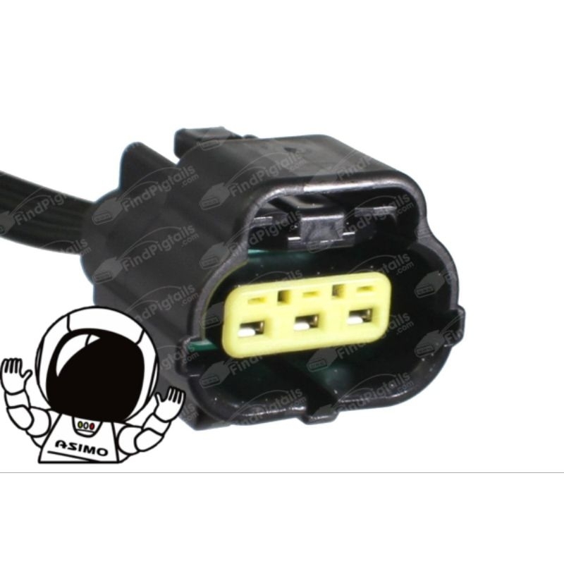 soket pin 3 Original Kia Carnival K900 Niro Forte Magentis Morning Optima Picanto Pregio Pride Rio S