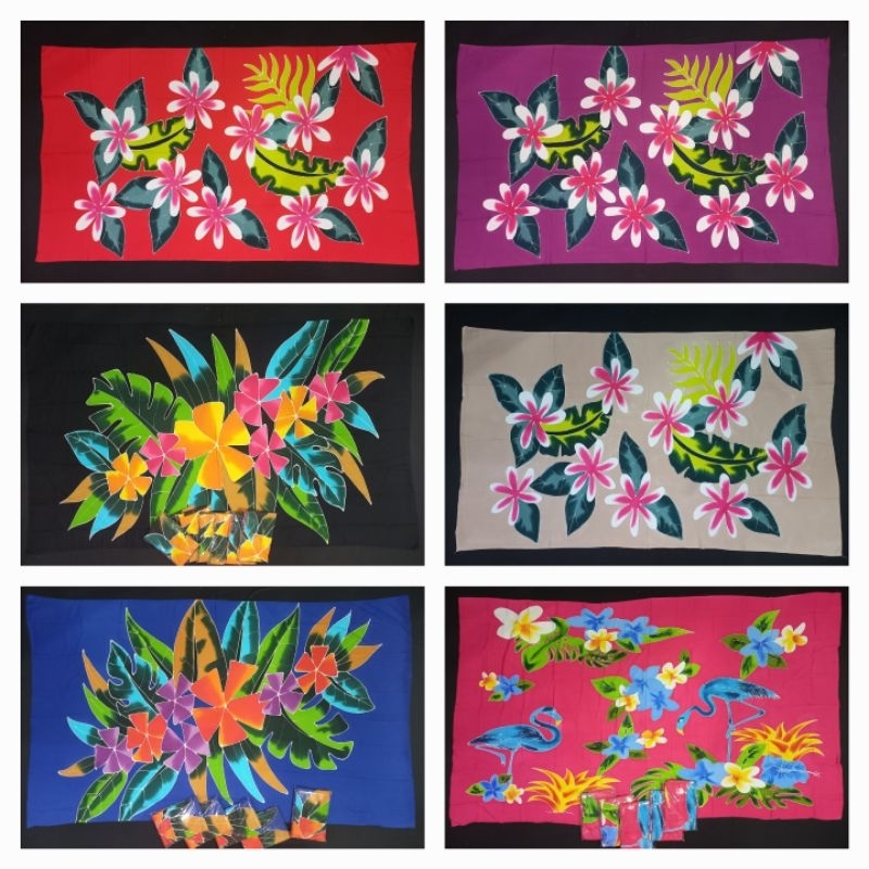 KAIN PANTAI BALI HALUS TEBAL SARUNG BALI PAINTING  KAIN BALI MOTIF