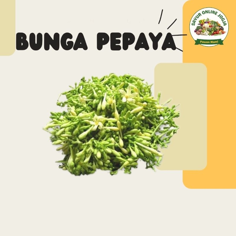 

Bunga pepaya kembang kates gandul 150gr - PAWON MAMI SAYUR ONLINE JOGJA