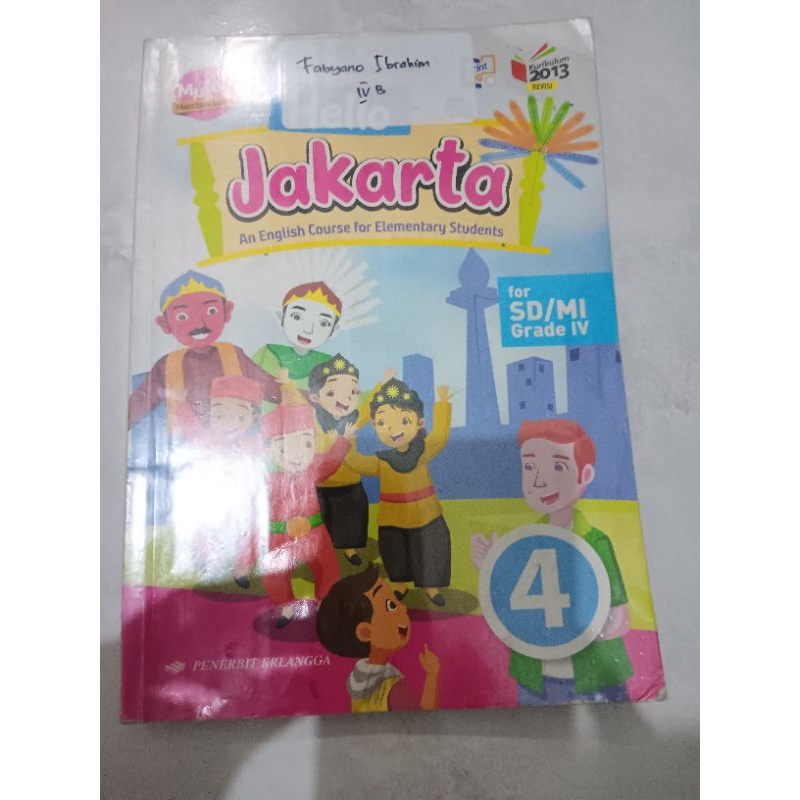 Buku Hello Jakarta kelas 4