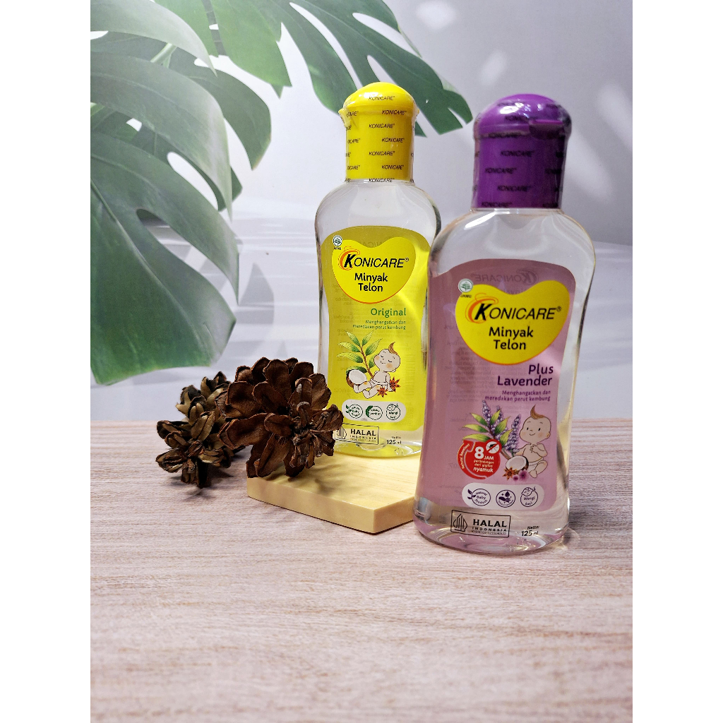 KONICARE MINYAK TELON 60ml/ BABY OIL KONICARE PLUS/ MINYAK KAYU PUTIH PLUS 125ML