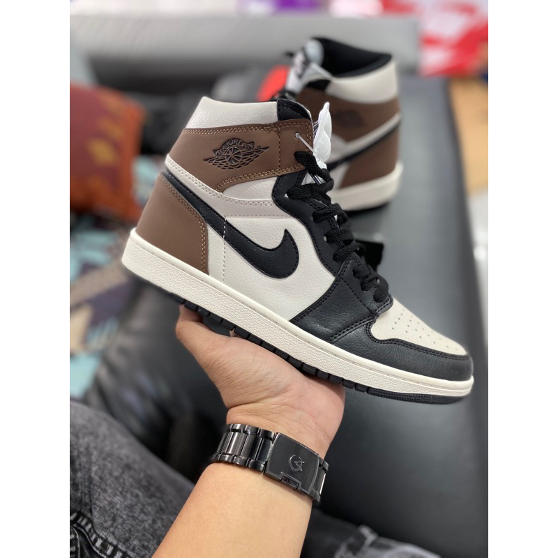 sepatu Nike air jordan 1 High mocca