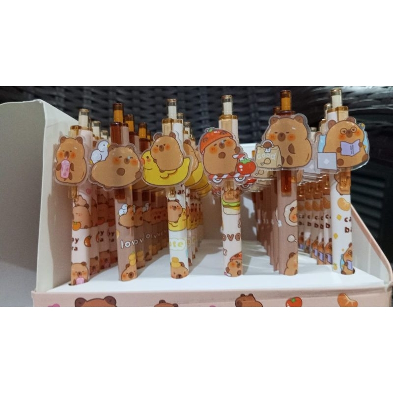 

1Box 48pcs Pulpen Capybara -- Pulpen Cetek