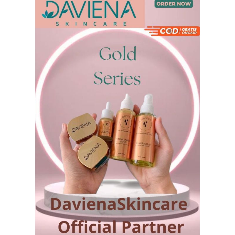 Daviena skin care paket  Gold Daviena Skincare Davienaskincareofficial Davina Devina Lampung Jakarta