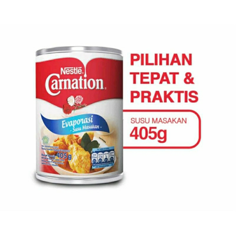 

nestle carnation susu evaporasi 405g