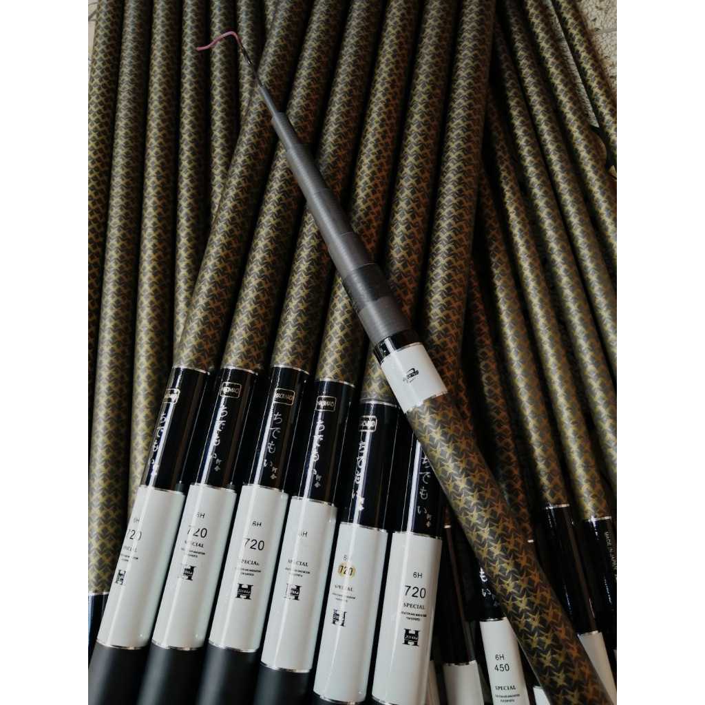 Joran Tegek Daiwa Jisung SPek KAKU Karbon Tebal 360-450-540