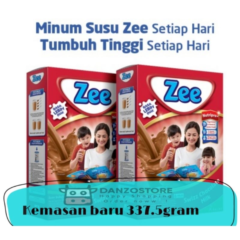 

Susu Zee 337.5gram Rasa Chocolate Dan Vanila Susu Kalsium Untuk Tinggi Badan
