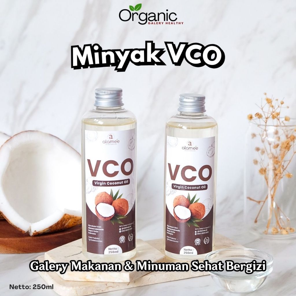 

Miyak Kelapa EVCO Extra Virgin Coconut Oil Minyak Kelapa Murni Asli VCO Perasan Pertama Kualitas Terbaik 250ml