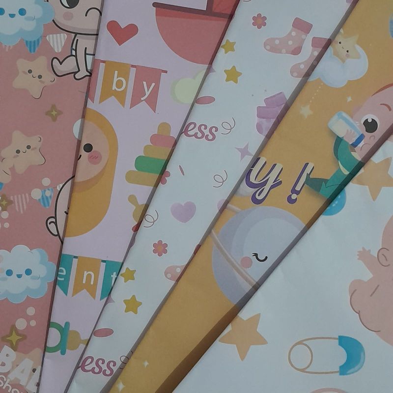 

Penambahan Packing Kertas Kado