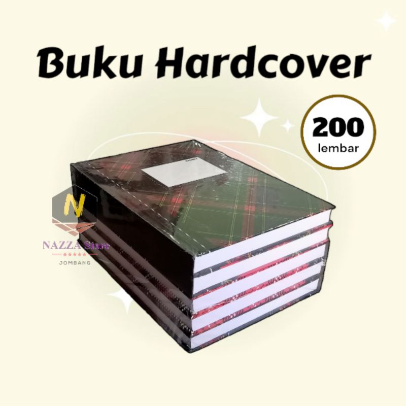 

Buku Tulis Hardcover Isi 200 Lembar