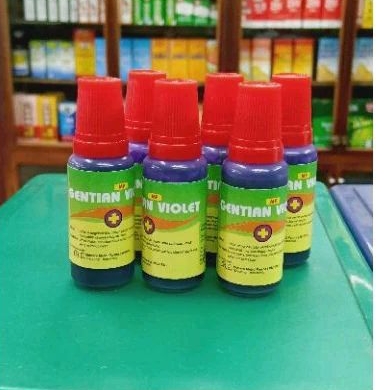Gentian violet sariawan