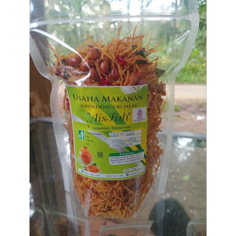 

serundeng ubi jalar AisFah