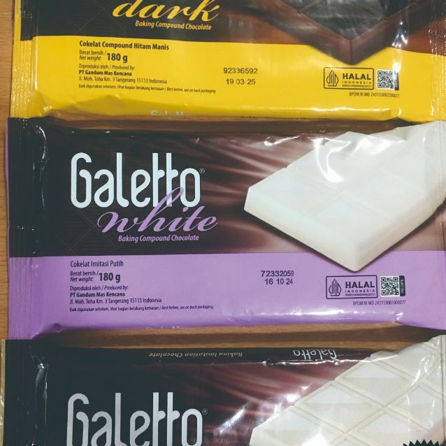 

Coklat Batang Galetto 180g