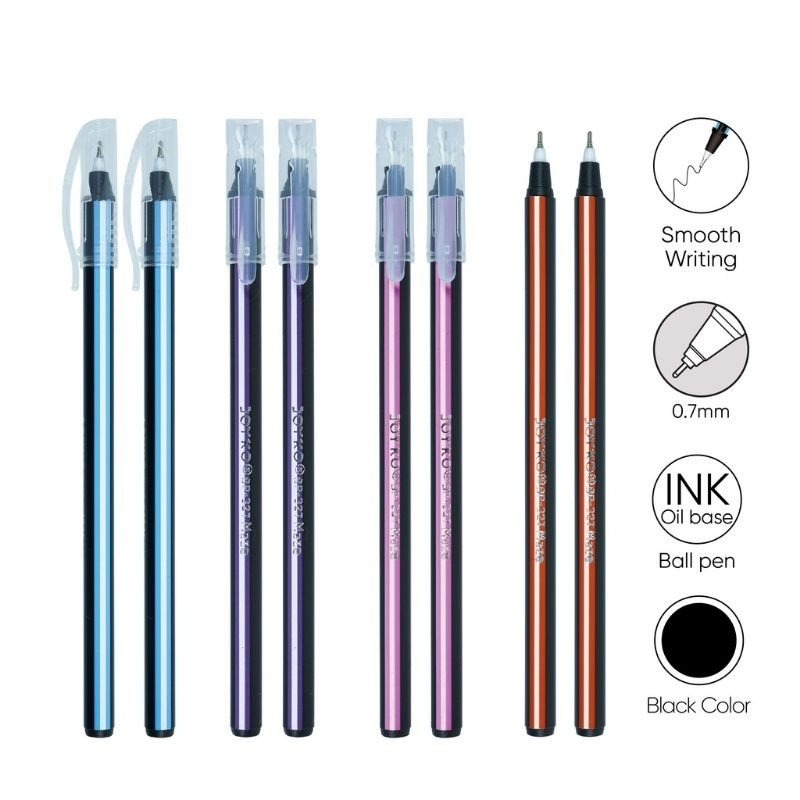 

Ballpoint / ball pen Pulpen JOYKO BP 327 Original Maze 0,7 MM Alat Tulis Sekolah Kantor Tinta Hitam Murah