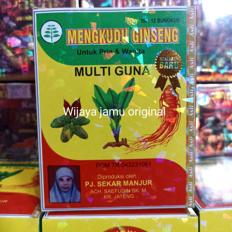 mengkudu gingseng jamu serbuk original