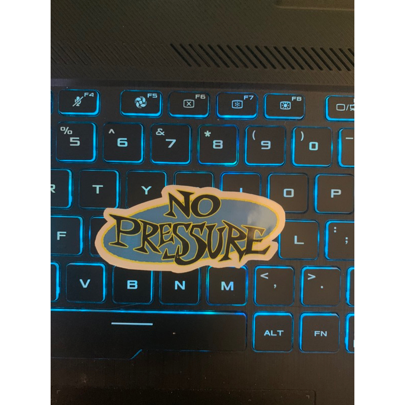 

Sticker Band NO PRESSURE