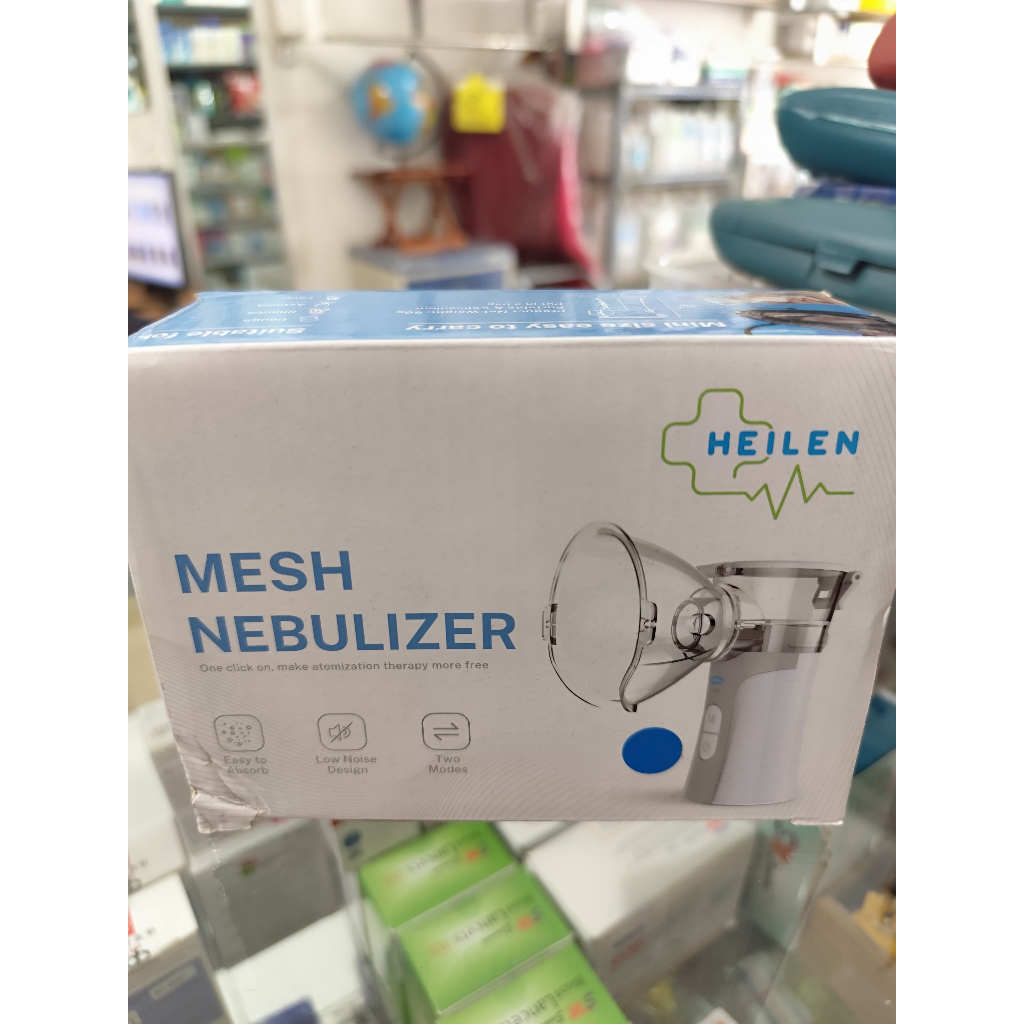 Heilen NB06 Portable Mesh Nebulizer Alat Uap Asma Inhaler Inhalasi