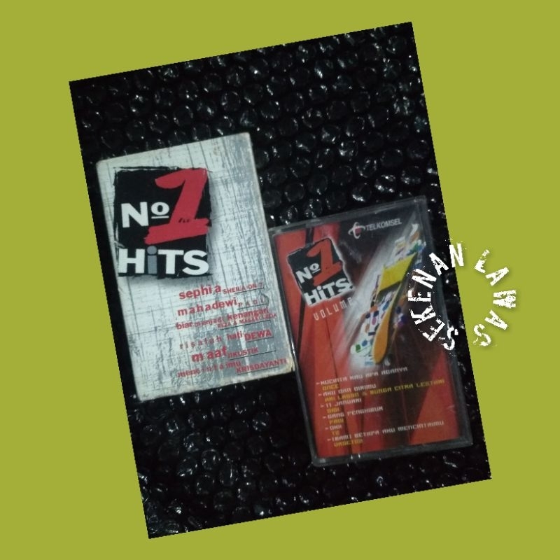 Kaset No. 1 Hits Vol. 1 & 7 / Sepaket (Mulus) / Sheila On 7,Once, Dewa, Sheila Majid dll
