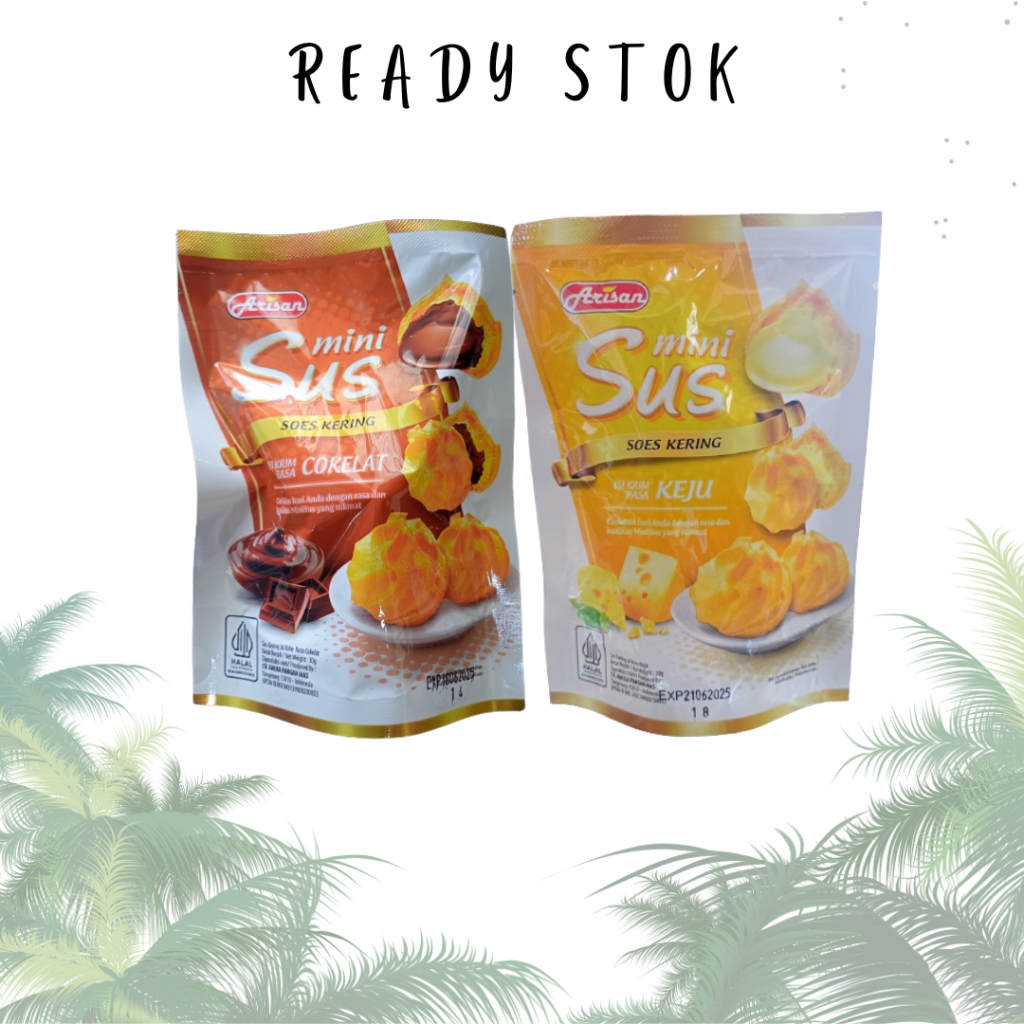 

Arisan Sus Coklat / Sus Keju / Vanila ( 1Pcs )