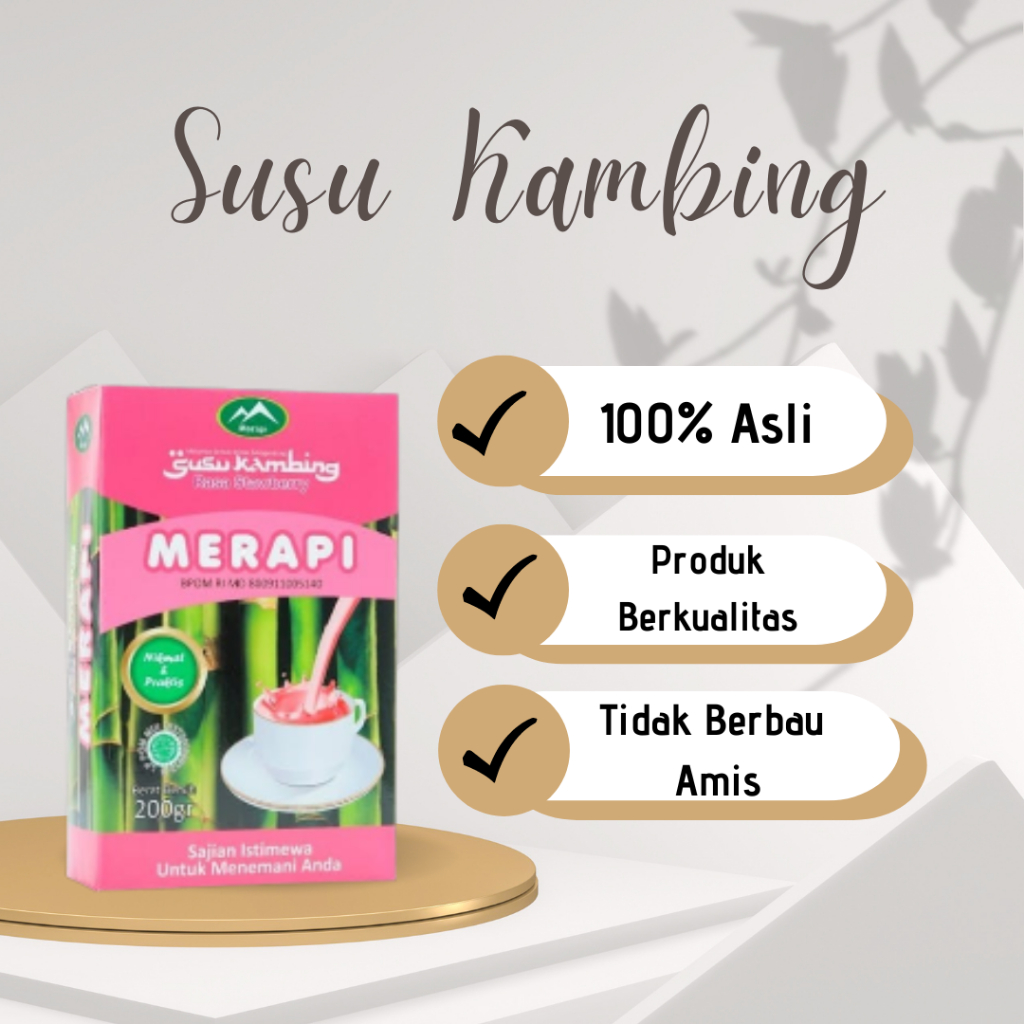 

HIU Susu Kambing Merapi