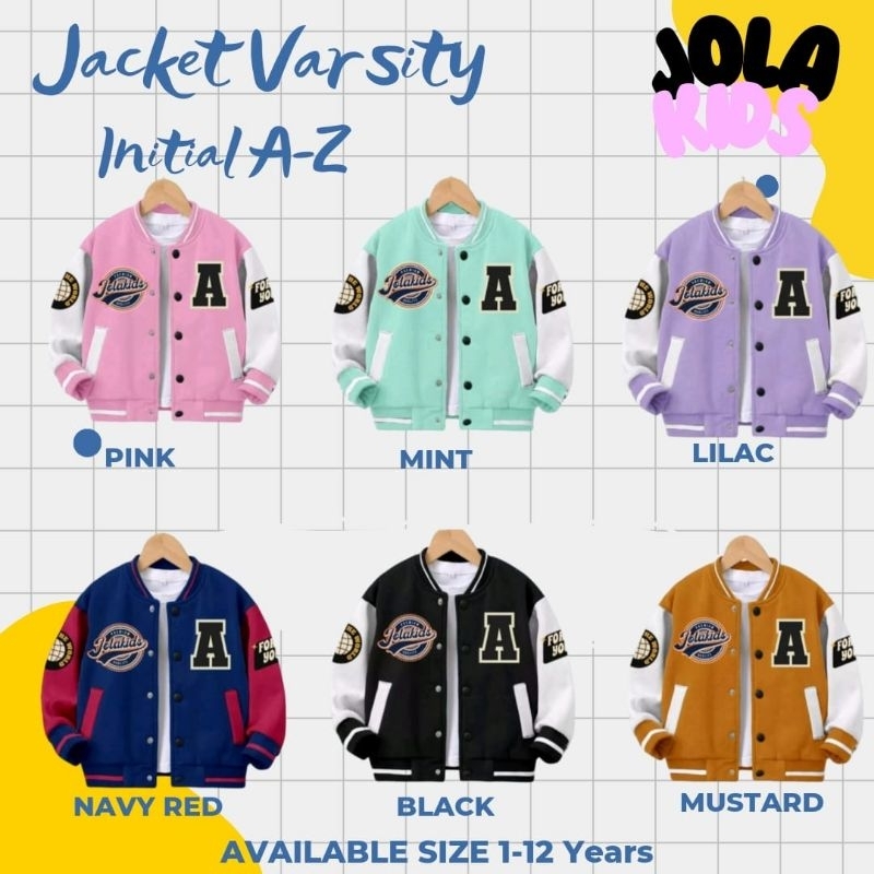 JAKET VARSITY INISIAL