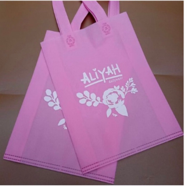

free design / tas spunbon / tas souvenir / goodybag / tas belanja / minimal 300 pcs