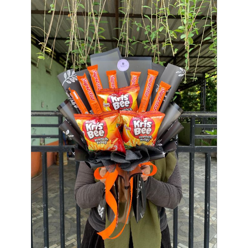 

(ready siap kirim) buket snack