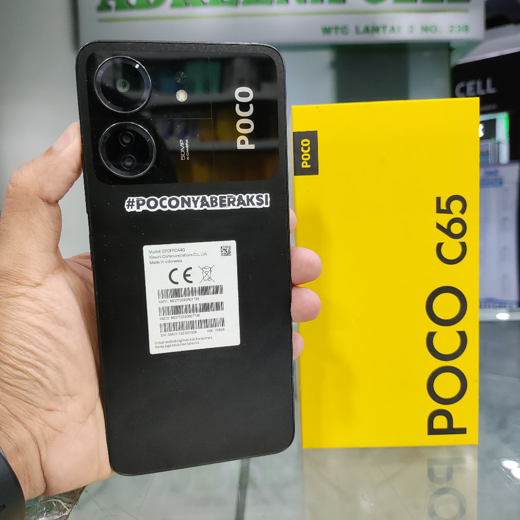 Xiaomi Poco C65 Ram 6/128GB | 8/256GB  Bekas Original