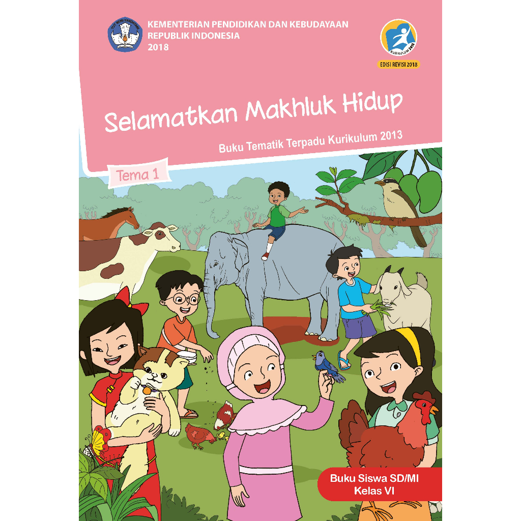 Buku Siswa Tematik Kelas 6 Tema 1-9 KEMDIKBUD