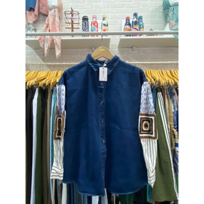 KEMEJA JEANS (PAPA BEAR)