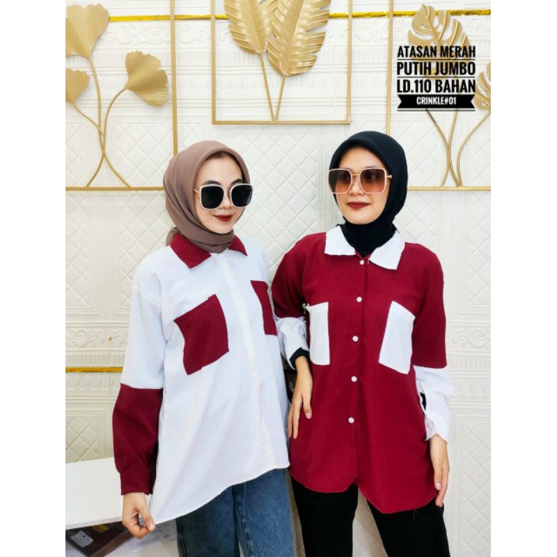 Atasan Merah Putih Kemerdekaan 17 agustus