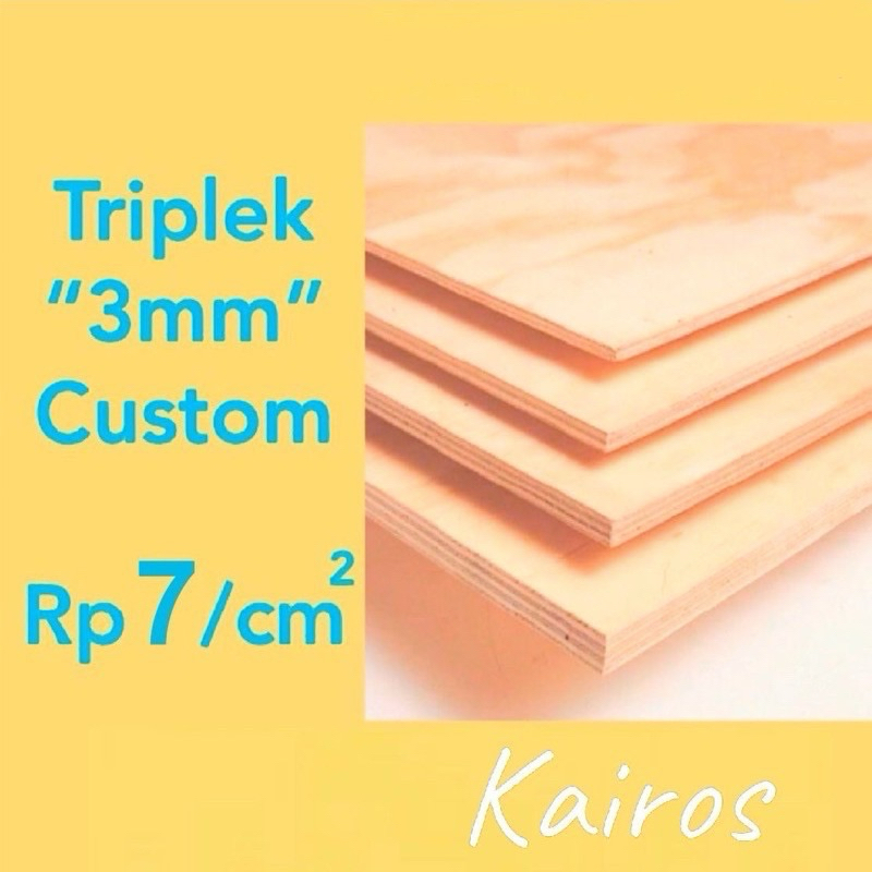 Triplek Custom 3mm / Multiplek Custom / Plywood