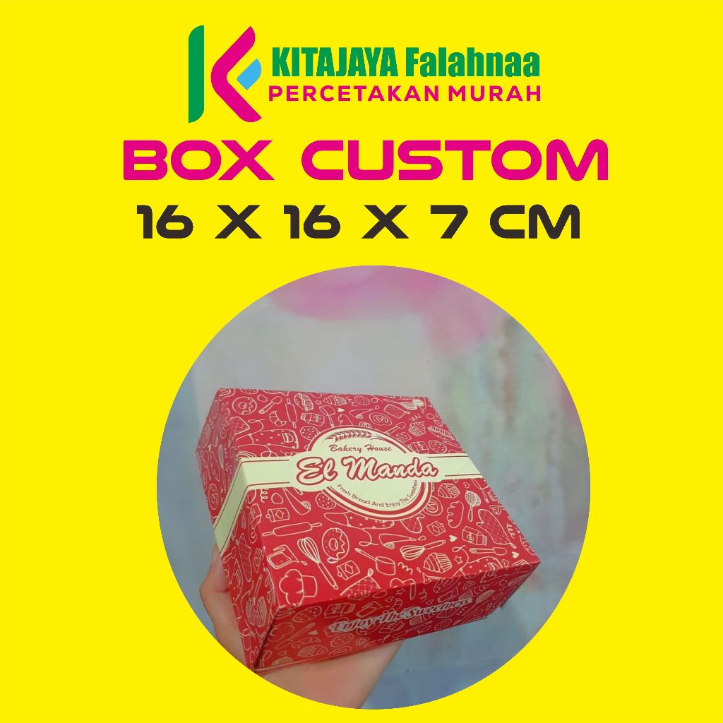 

(FREE DESAIN) BOX CUSTOM R6 16x16x7