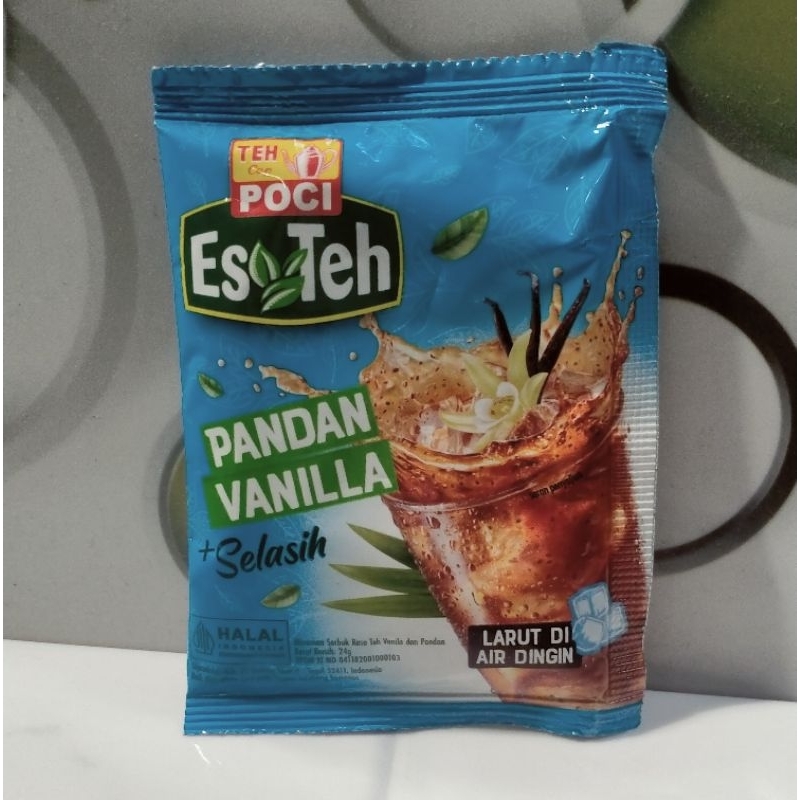 

Es Teh Poci Pandan Vanila Sachet (1Renteng isi 10pcs)