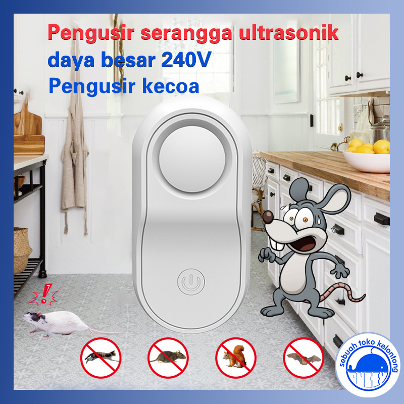 Pengusir nyamuk rumah tangga pengusir tikus ultrasonik EPA untuk mengusir kecoa/Pengusir Hama/Pengus