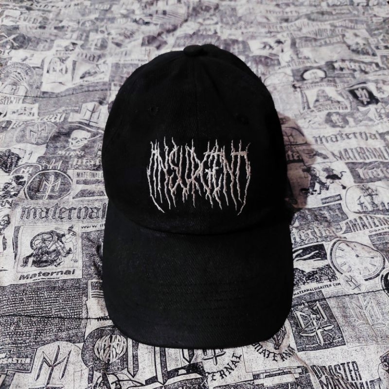 Topi Insurgent Club Root Baseball Hat Hitam