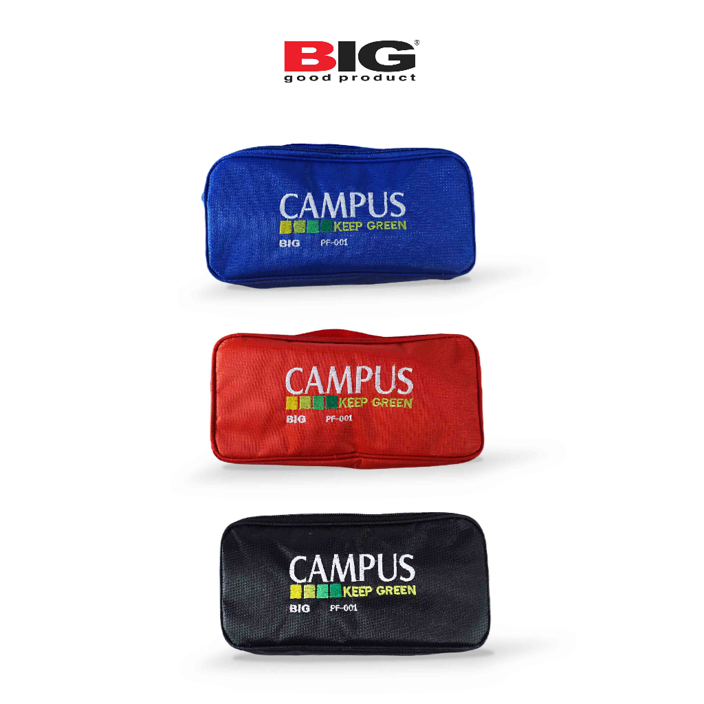 

BIG Kotak Pensil/ Tempat Pensil/ Pencil Case Bordir Campus PF-001