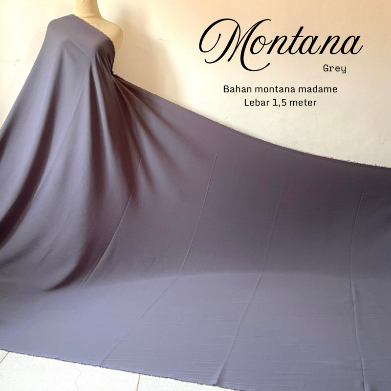 Kain Polos Bahan Montana Madame