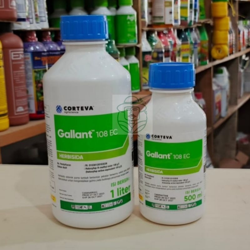 Gallant 108 EC (1 Liter) | Obat Rumput/Herbisida (cocok untuk singkong usia muda)