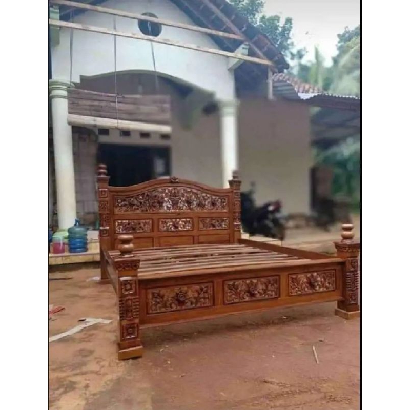 dipan rahwana kayu jati jepara