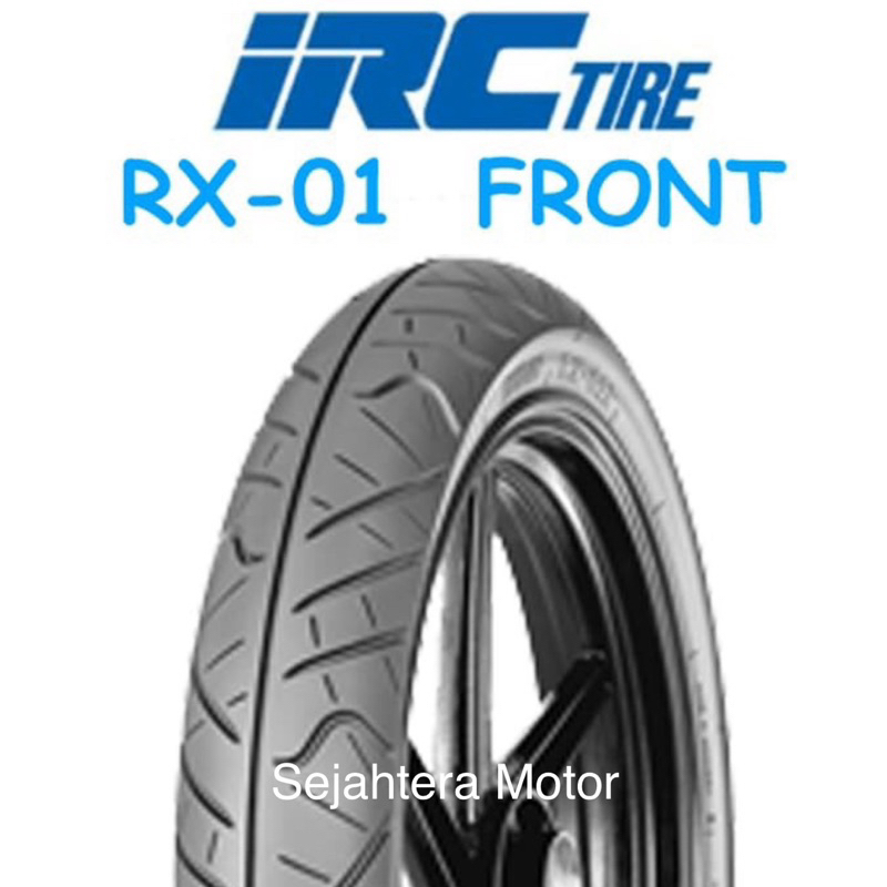 Ban Luar Tubless dan Non- Tubeless asli IRC untuk motor ukuran 100/80-17 RX-01/100/80-17 NR85 & 100/