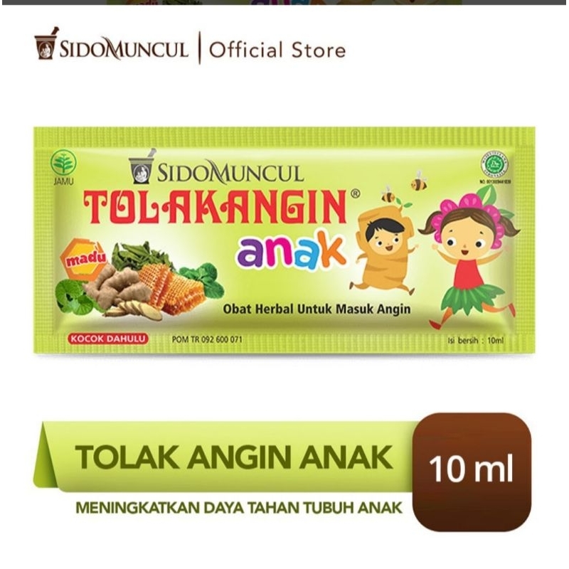 Sido Muncul Jamu Tolak Angin Anak + Madu 1pcs 10ml