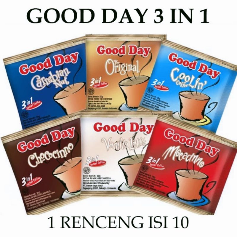 

Kopi Good day 3in1