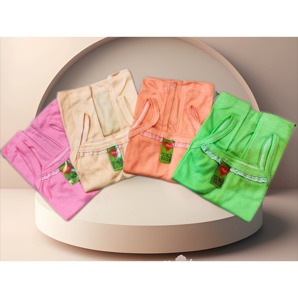 (6PCS) KAOS DALAM WANITA ANAK SHAFA / SINGLET WANITA / KAOS KUTANG WANITA