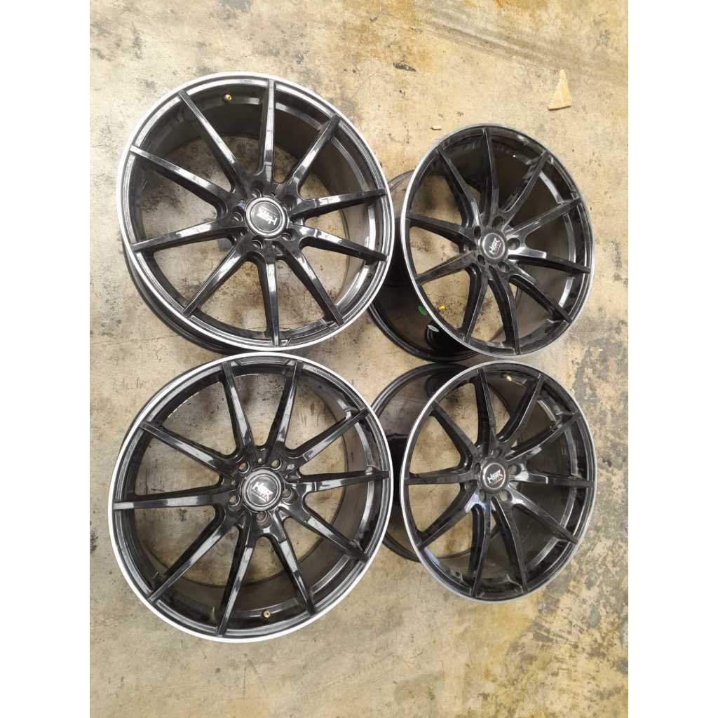 Velg Mobil Bekas Ring 20 Lubang Baut 5 CHUYA HSR R20X8,5-9,5 5X112 ET45