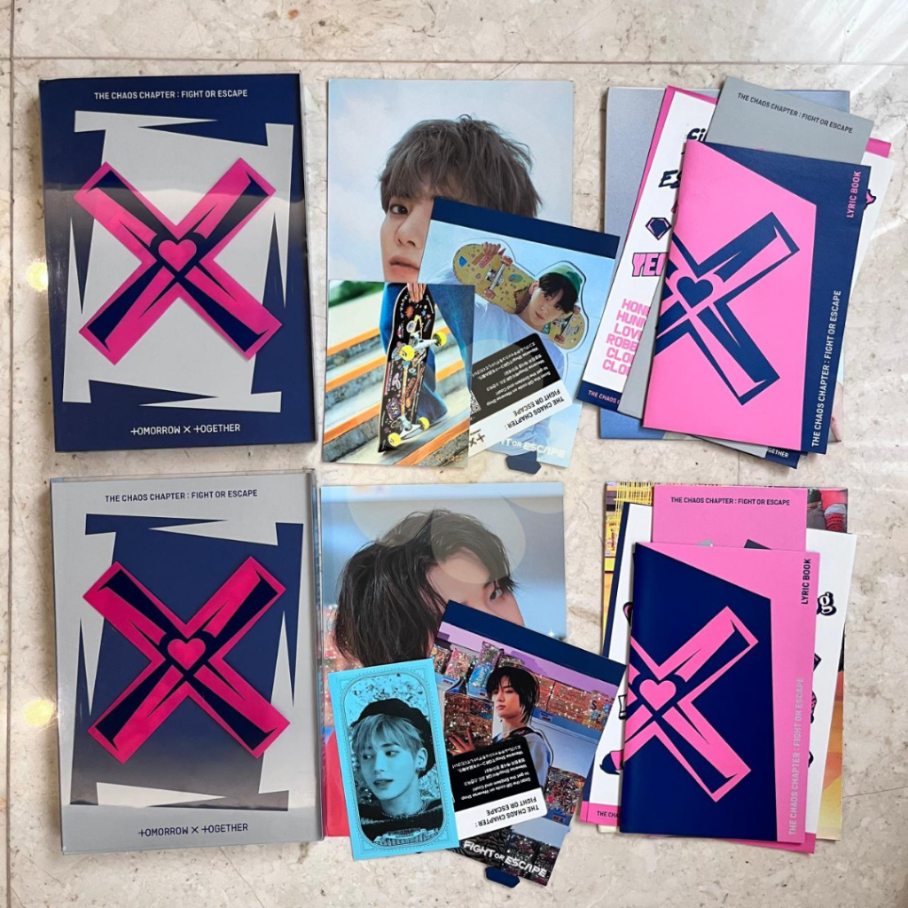 txt tccfoe fight or escape album only yeonjun soobin beomgyu taehyun inclusion