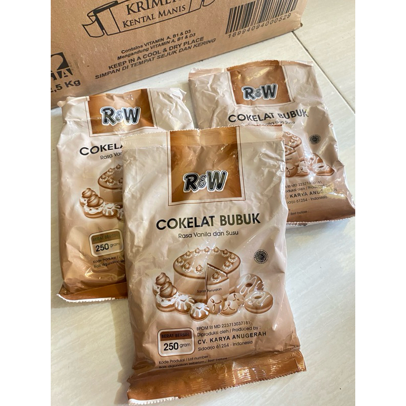 

COKLAT BUBUK RW 250gr / COKELAT BUBUK
