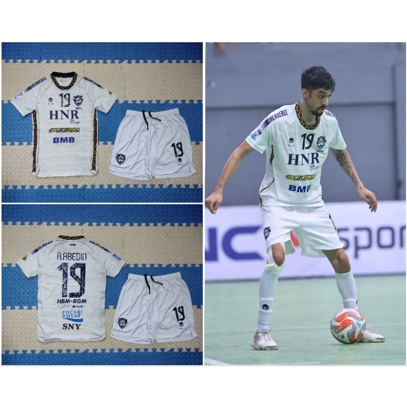 Jersey Fafage Banua Away PFL 2023 - 2024 Matchworn Ali Abedin Putaran 1  Original Mills