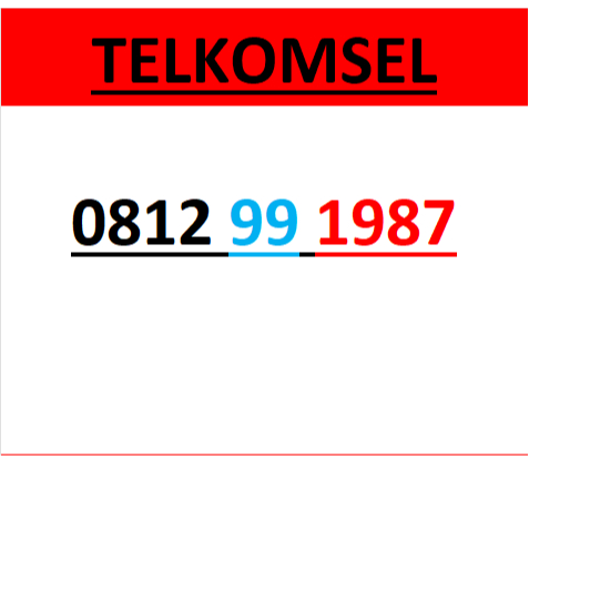 Nomor cantik telkomsel simpati 4g 5g seri tahun 1987 r10000