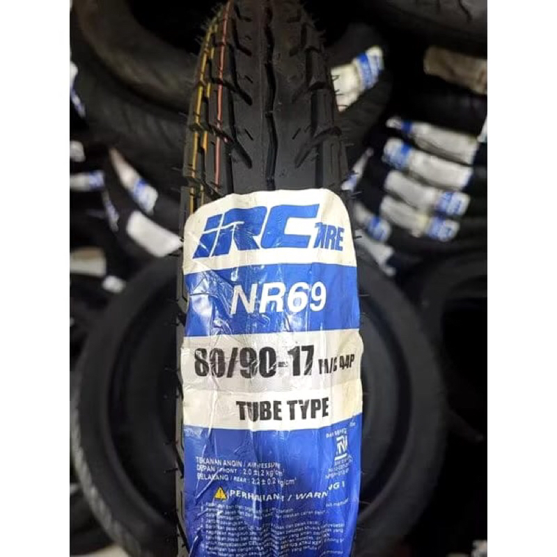 Ban Luar IRC 80/90-17 NR69 Non Tubeless IRC 100% Original